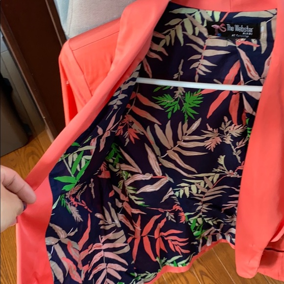 The Webster Pink/Salmon Blazer - Picture 4 of 4